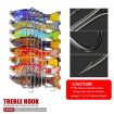 PROBEROS HS033 Knotty Lure 10cm 15.61g Plastic Hard Fish Bait (B) - 5