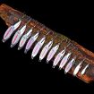 PROBEROS DW342 Lure VIB Metal Sequins Gold 2 PCS 3g - 5
