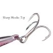 PROBEROS LF103 3 PCS Metal Sea Fishing Bait 10g Luminous Hook - 4