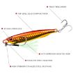 PROBEROS LF103 Metal Sea Fishing Bait 3 PCS, 10g with Hook - 3