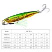 PROBEROS LF103 Metal Sea Fishing Bait 3 PCS, 10g with Hook - 7