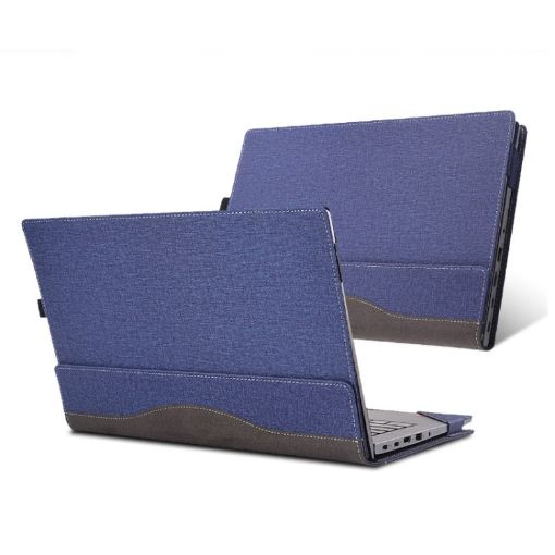 HP Envy X360 13-Ag Ar Navy Blue Leather Protective Case - 1