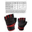 ST-2120 Anti-Slip Gym Gloves, Size L, Black - Exercise Equipment - 7