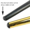 Cone Round Tube Furniture Support Legs - Oblique Cone 12cm Matte Black - 5