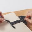 T072 Multifunctional Aluminum Alloy Woodworking T Type Marking Ruler - 5