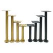 Adjustable Stainless Steel Furniture Legs, 30cm Brushed Gold Tube LH-TJ003 - 6