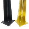 Adjustable Gold Aluminium Furniture Stand Legs, 27cm Height - 7