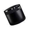 Black Car Ashtray with LED Ambient Light - Stylish & Functional Design - 1