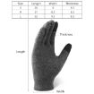 Large Grey Sports Fitness Training Gloves - Joint Protection & Warmth - 7
