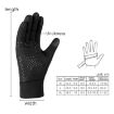 Large Black Velvet Anti-Slip Outdoor Sports Gloves - 7