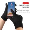 XL Black Velvet Anti-Slip Outdoor Sports Glove - 6
