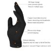 Copper Fiber Anti-Slip Sports Fitness Gloves, Size M - Pressure Support - 3