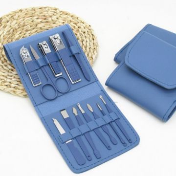 12 in 1 Blue Convenience Tools for Cutting Nails - Compact & Efficient - 1