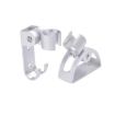 5 PCS Space Aluminum Shower Base with Hook - Durable & Stylish - 2