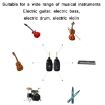 C01 Black Electric Guitar Wireless Audio Transmitter Receiver - 6