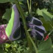 Stab Resistant Gardening Gloves with Print Sleeve, Wrist Extended (Green) - 5