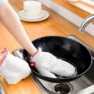 2pcs Thickened Bamboo Fiber Kitchen Dishwashing Cleaning Gloves - 6