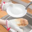 2pcs Thickened Bamboo Fiber Kitchen Dishwashing Cleaning Gloves - 7