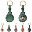 Cowhide Tracker Cover for AirTag - Pet/Child Anti-lost Case (Green) - 2