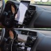 Universal CD Port Phone & Tablet Bracket for Automobiles, Fits Up to 15" - 4