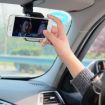 Black Car Sun Visor Bracket Mobile Phone Holder - 7