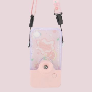 Pink Hanging Neck Spray Hydrating Instrument - Summer Fresh Fruit Series - 1