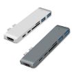 7-in-1 100W USB 3.1 Hub with 4K HDMI, Card Reader, 20V PD Converter (Gray) - 2