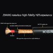 KGR 6m Guitar Cable Keyboard Drum Audio Cable Double Elbow Jack - 3