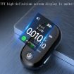 Portable Black TFT Screen Alcohol Tester - Blow Type Breathalyzer - 4
