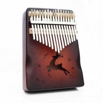 17-Tone Radian Design Portable Finger Piano - Reindeer Edition - 1