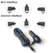 Car Charger Fast Charging 2 PCS 1.5A+2.4A Mini Left Bend Adapter - 2