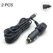 Fast Charging Car Charger 2 PCS, 1.5A+2.4A Android Left Bend - 1
