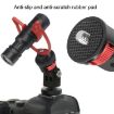 1/4 Inch Screw Converter Tripod Adapter for Sport Camera - Red Black - 6
