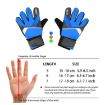 Kids Goalkeeper Gloves Size 5 Green - Latex Anti-Collision Football Gloves - 8