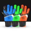 Kids Goalkeeper Gloves Size 6 - Latex Anti-Collision, Orange - 2