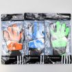 Kids Goalkeeper Gloves Size 7 - Latex Anti-Collision, Blue - 6