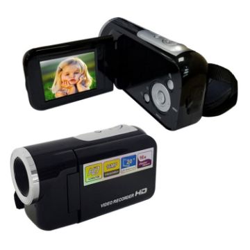 16MP Digital Camera Video DV - Black | High-Resolution Photography - 1