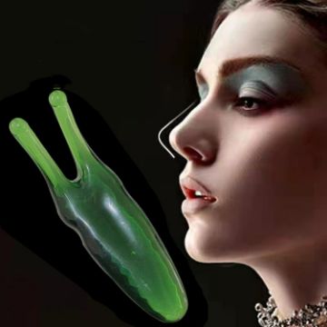 Emerald Green 5 PCS Nose Scraping Device for Respiratory Tract Clearing - 1