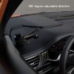6 PCS Car Console Phone Bracket Snail Base Accessories (17mm Ball) - 5