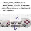 8Bitdo SN30ProG Wireless Bluetooth Gamepad for Switch - Light Gray - 3