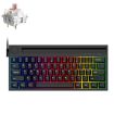 Ajazz K620T 62-Key Bluetooth Wireless Mechanical Keyboard, Pink Shaft - 1