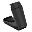 Black Carbon Fiber Mobile Phone Tablet Car Holder Suction Cup Bracket - 1