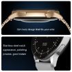HD1 Smart Watch - 1.3" AMOLED, NFC, Silver Steel + Silicone Strap - 6