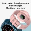 ZL02 Blue Smart Watch with Heart Rate Monitor & Pedometer - 5