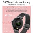 LOANIY CF80 1.08" Heart Rate Smart Bluetooth Watch - Black Steel - 4