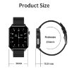 LOANIY E86 1.7" Heart Rate Smart Bluetooth Watch - Blue - 3