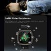 LOANIY G32 Smart Watch - 1.32" Heart Rate Monitor, Black - 7