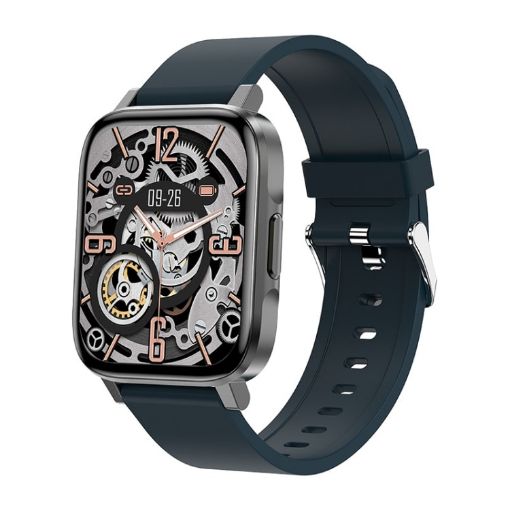 LOANIY F60 Smart Watch, 1.7" Body Temp Detection, Blue - 1