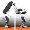 Magnetic Vehicle Navigation Bracket - Folding Black Holder - 5