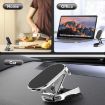 Magnetic Navigation Vehicle Bracket - Folding Silver Holder - 6